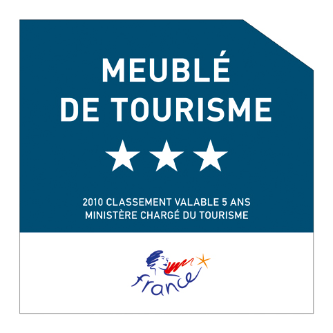 Meublé de Tourisme : 3 étoiles